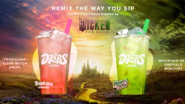 Drink up the magic of Oz! Two new Wicked-inspired Pepsi drinks land at Regal this November | ©Image Credit: Pepsi