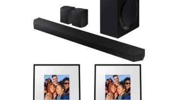 Samsung HW-Q990D Soundbar Bundle with Music Frame ©Image Credit: Samsung