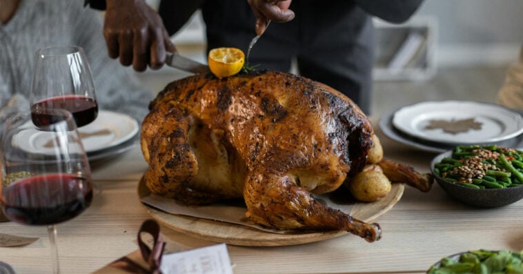 Turkey prices drop 16% in 2025, making the centerpiece of your Thanksgiving feast more budget-friendly than ever. | ©Image Credit: Monstera Production/Pexels