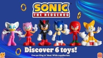 Burger King drops limited Sonic toy collab ©Image Credit: Burger King