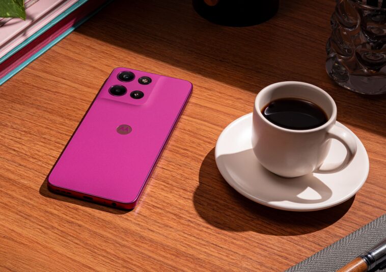 The moto g 2026 is available in a bold Cattleya Orchid color and it retails for just $199 ©Image Credit: Motorola