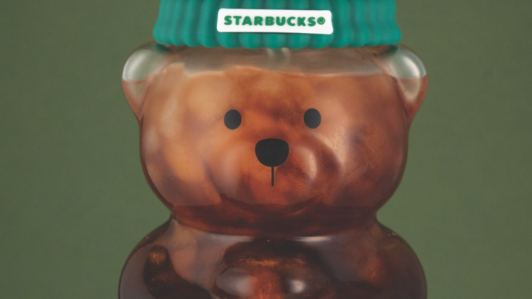 The $29.95 Glass Bearista Cold Cup that sparked nationwide chaos at Starbucks stores ©Image Credit: Starbucks