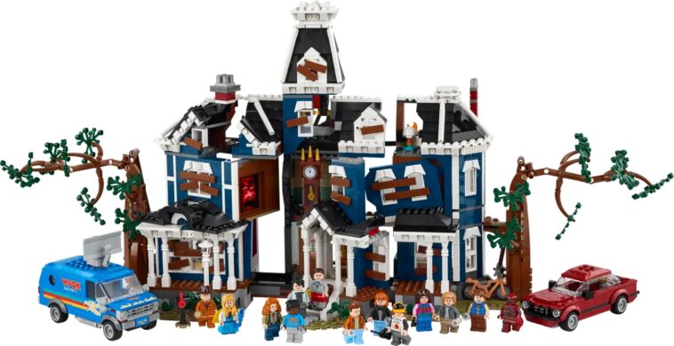 Unlock the secrets of Vecna’s lair with LEGO’s most chilling build yet, Stranger Things: The Creel House. | ©Image Credit: LEGO