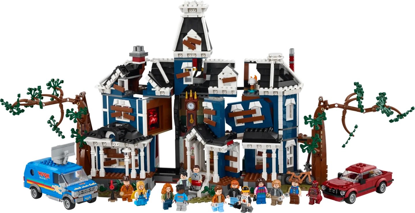 Unlock the secrets of Vecna’s lair with LEGO’s most chilling build yet, Stranger Things: The Creel House. | ©Image Credit: LEGO