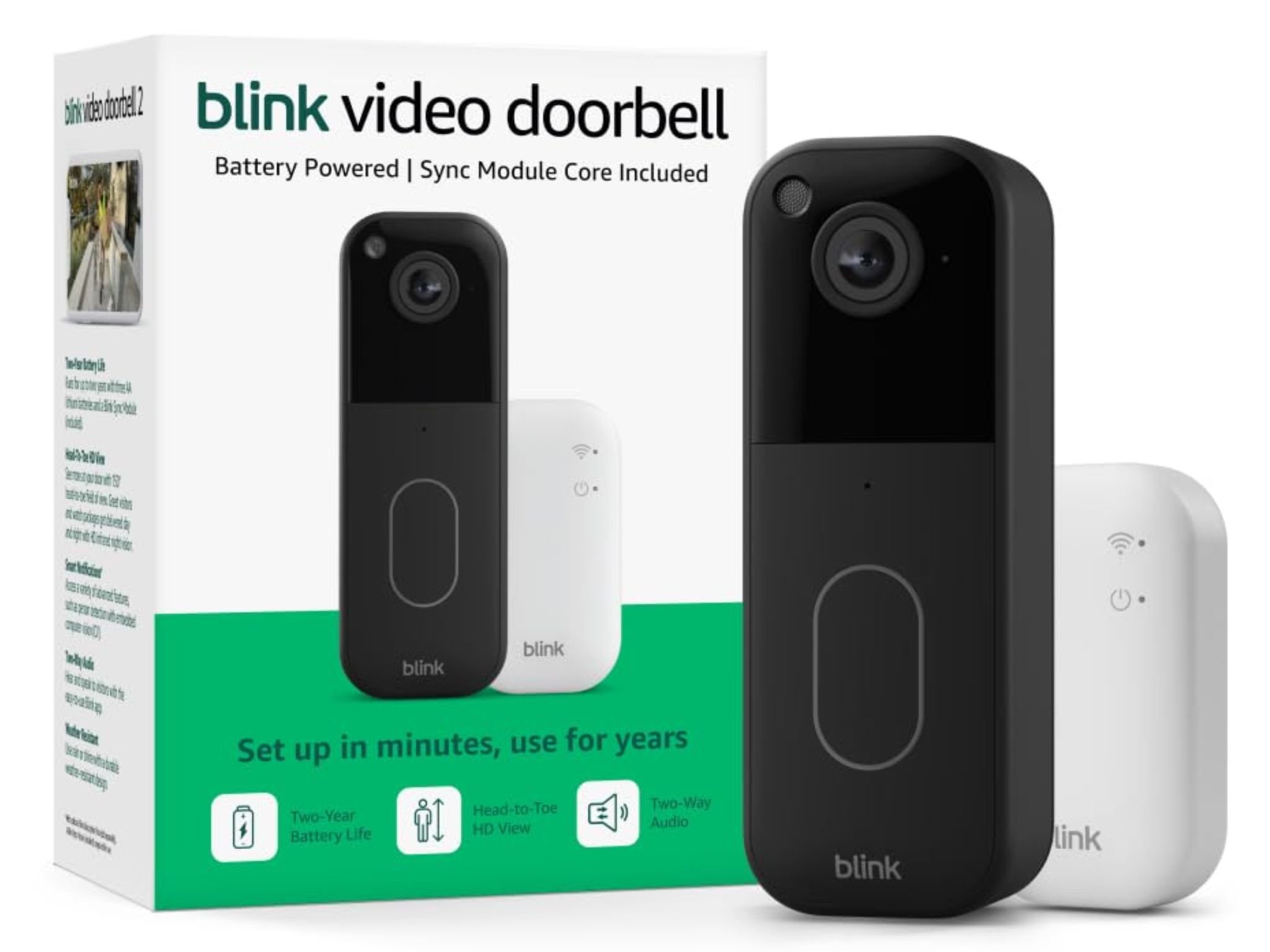 Blink Video Doorbell ©Image Credit: Blink