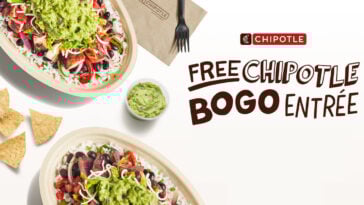 Celebrate Extra Sweater Day at Chipotle! Wear your most festive sweater and enjoy a BOGO free entrée this Saturday. | ©Image Credit: Chipotle