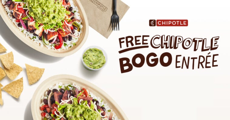 Celebrate Extra Sweater Day at Chipotle! Wear your most festive sweater and enjoy a BOGO free entrée this Saturday. | ©Image Credit: Chipotle