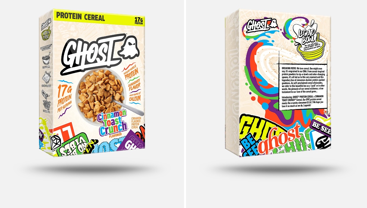 CTC teams with Ghost for high-protein cereal debut | ©Image Credit: Ghost