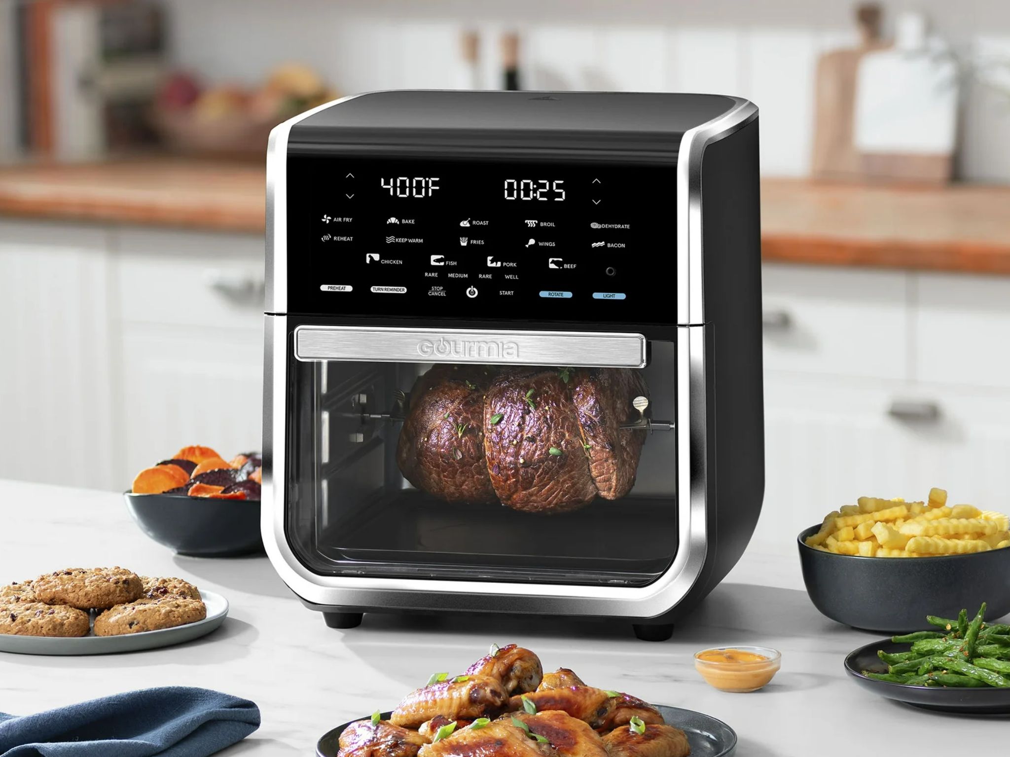 Gourmia All-in-One 14-Quart Air Fryer ©Image Credit: Gourmia