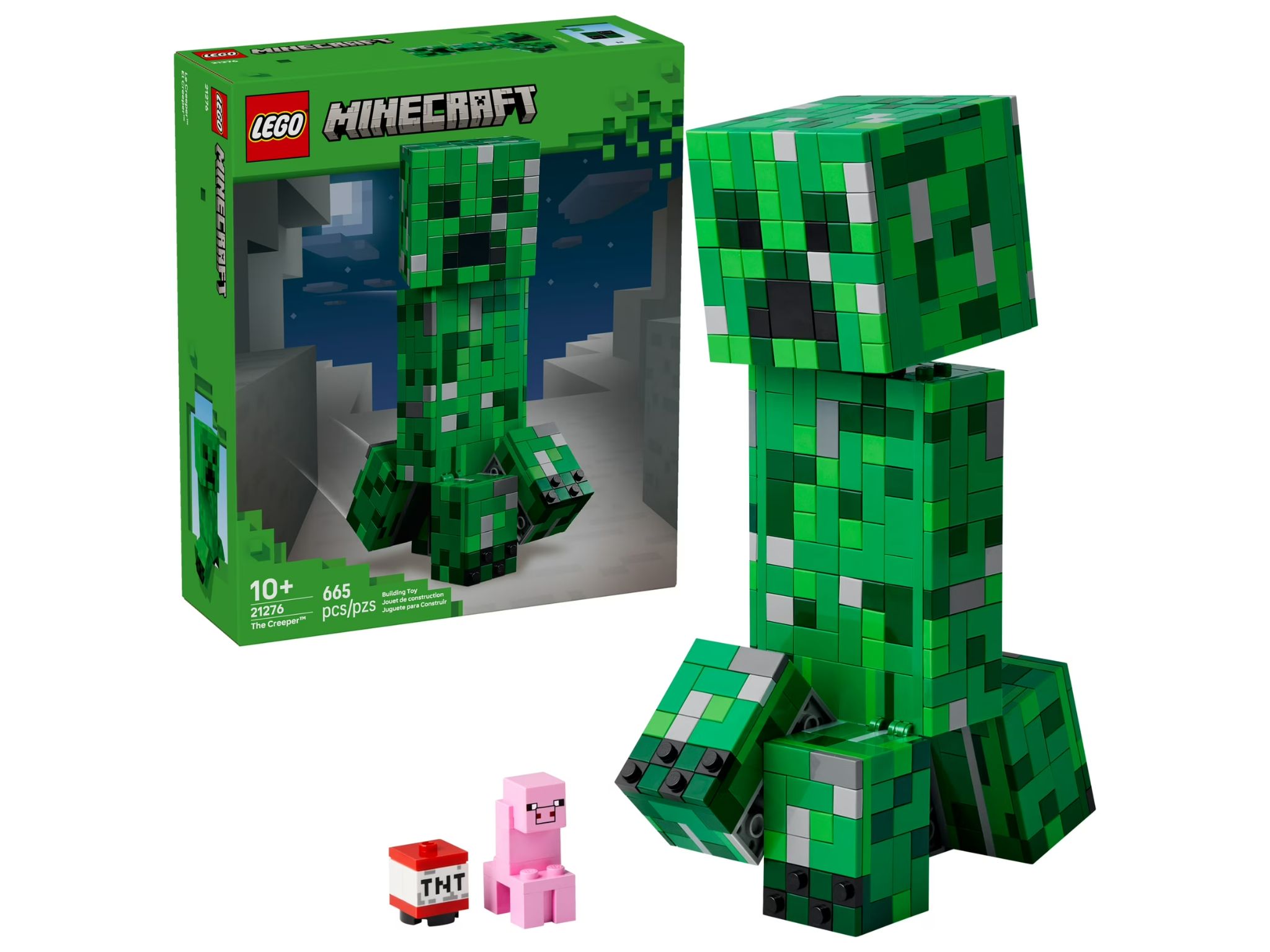 LEGO Minecraft The Creeper Set ©Image Credit: LEGO