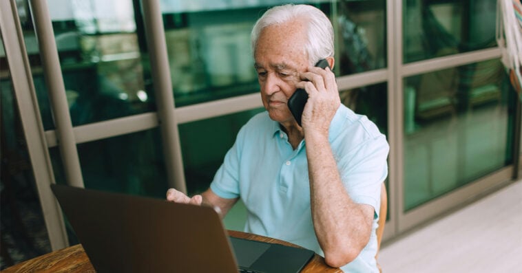 Seniors face around 60 Medicare scam calls daily, risking identity theft and fake medical charges. | ©Image Credit: Helena Lopes