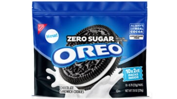 Oreo ZeroOreo Zero Sugar: The classic taste you love, now sugar-free. | ©Image Credit: Mondelez Sugar