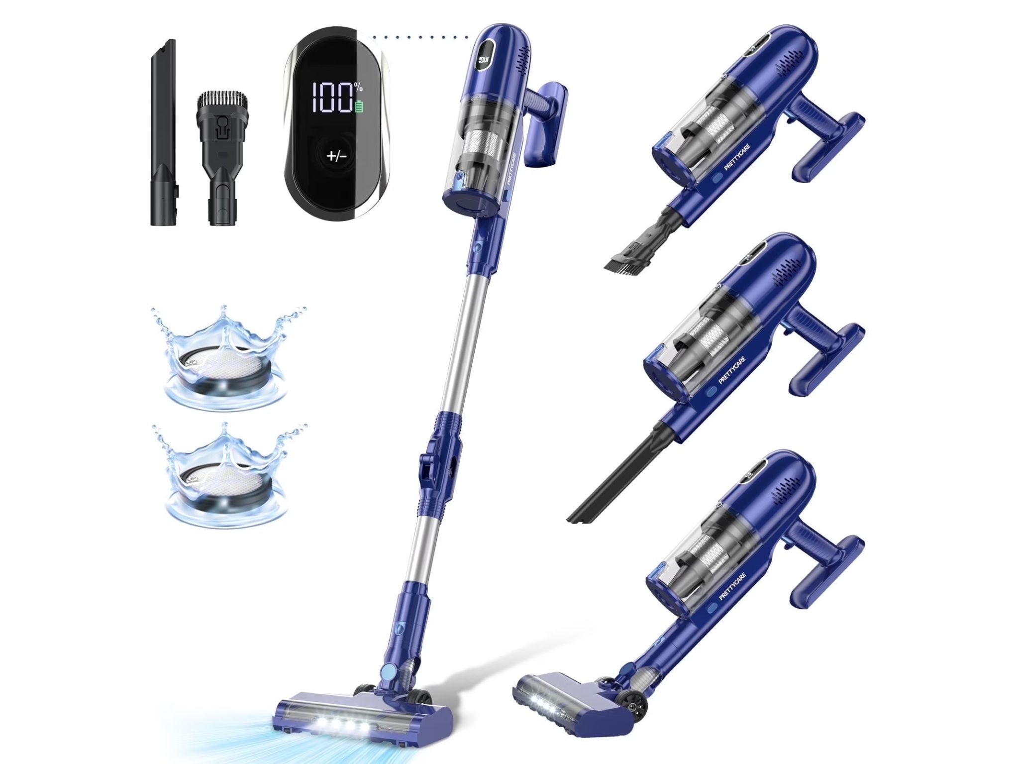 PrettyCare Cordless Vacuum Cleaner ©Image Credit: PrettyCare