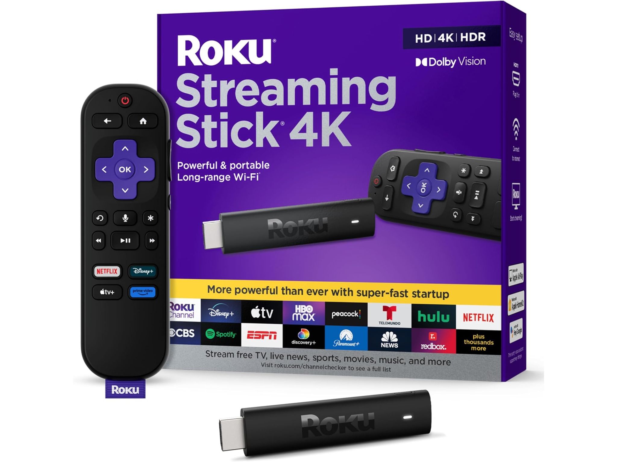 Roku 4K TV Streaming Stick ©Image Credit: Roku