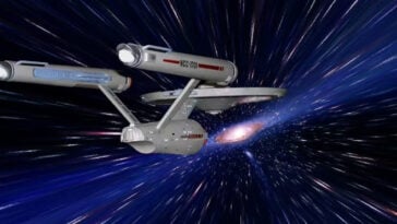 A new model brings Star Trek’s warp drive concept closer to real-world physics than ever before. | ©Image Credit: Paramount Global