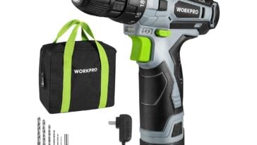 WORKPRO Cordless Drill Driver Kit ©Image Credit: WORKPRO