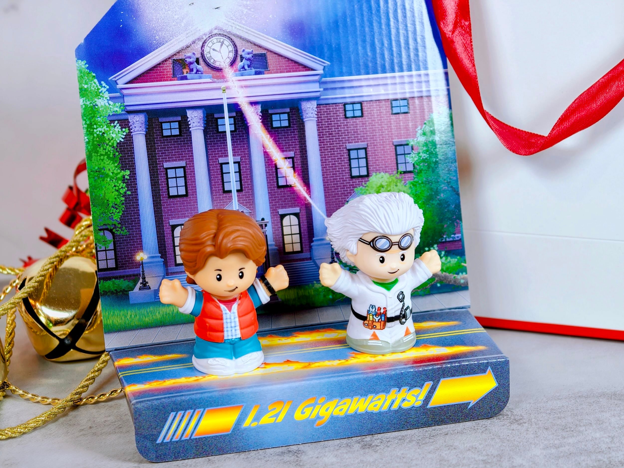 Fisher-Price Little People Collector Back to the Future set ©Image Credit: GEEKSPIN