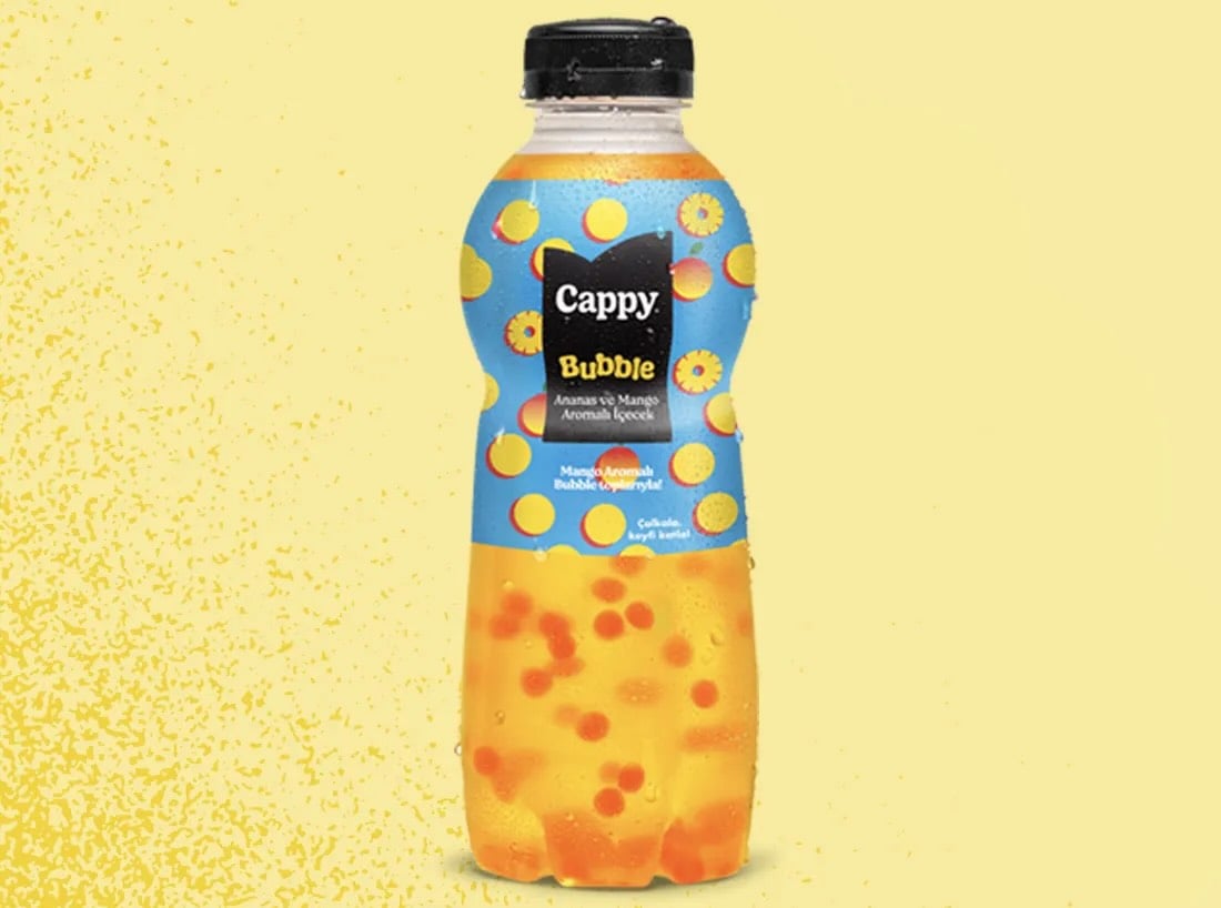 Bottled boba-style juice debuts from Coca-Cola | ©Image Credit: Coca-Cola Turkey