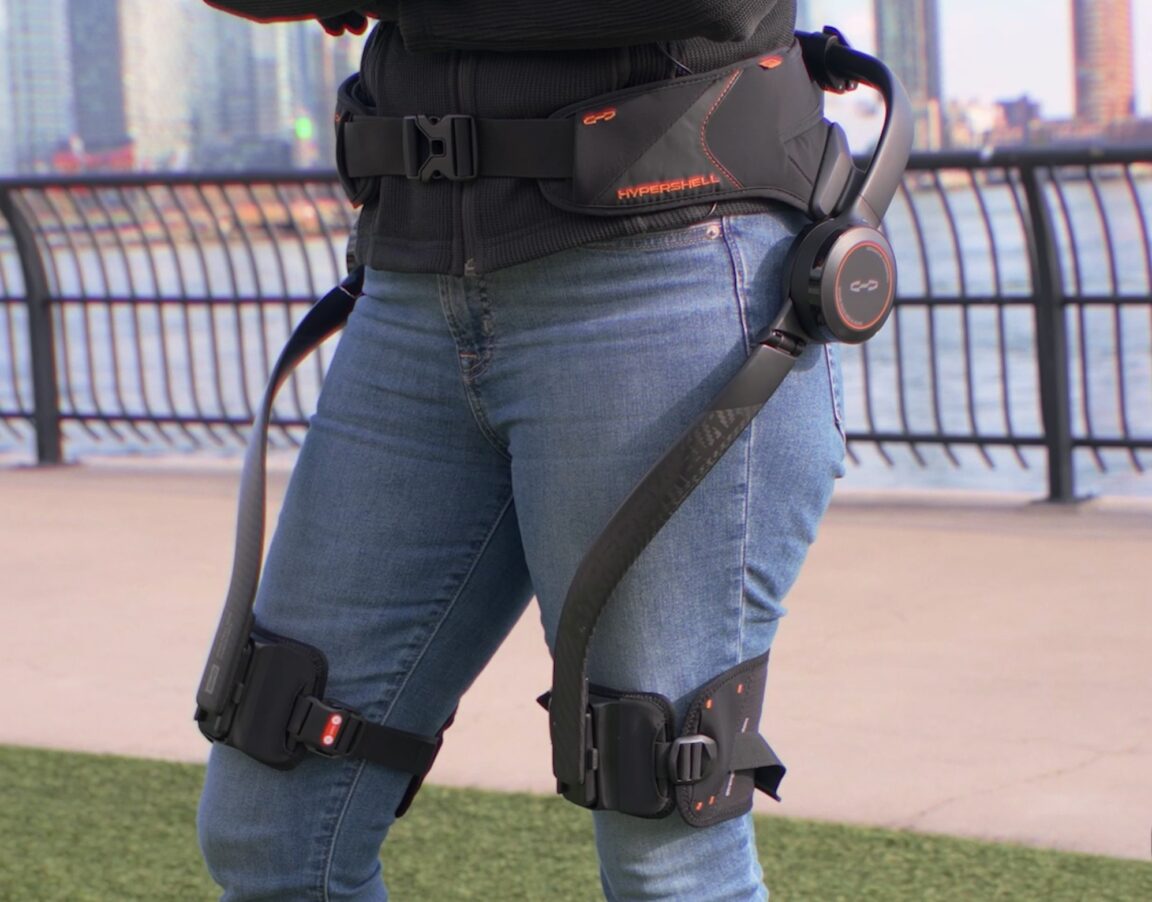 Hypershell X Ultra exoskeleton gives hikers and runners a power boost 1 The Hypershell X Ultra: A carbon fiber and titanium exoskeleton that makes every step easier with AI-powered leg assistance ©Image Credit: GEEKSPIN
