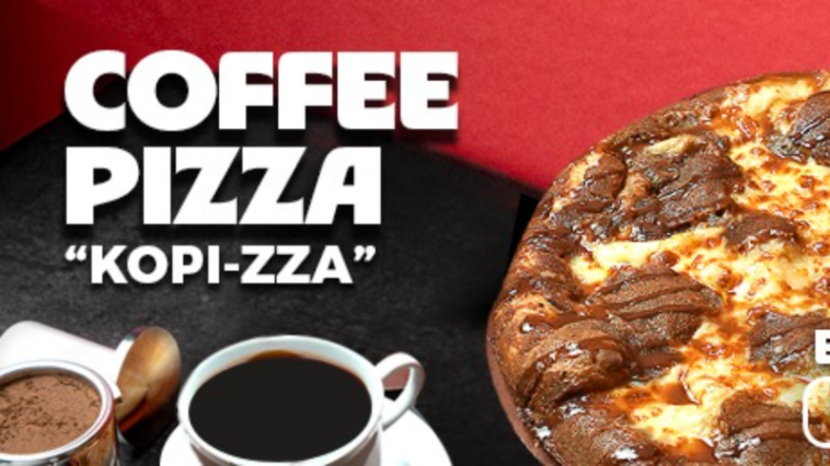 Pizza Hut tests bold Coffee Pizza in Brunei | ©Image Credit: Pizza Hut