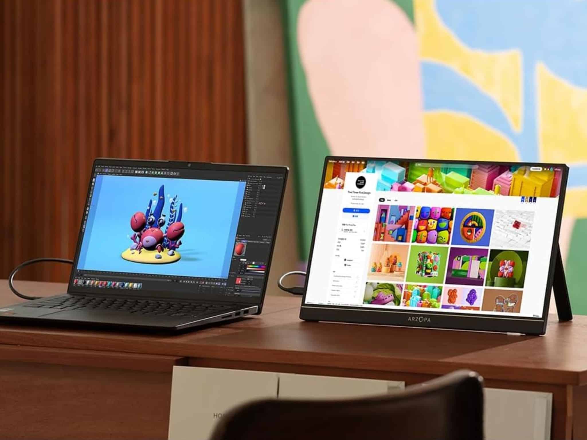 ARZOPA 16-inch Portable Monitor ©Image Credit: ARZOPA