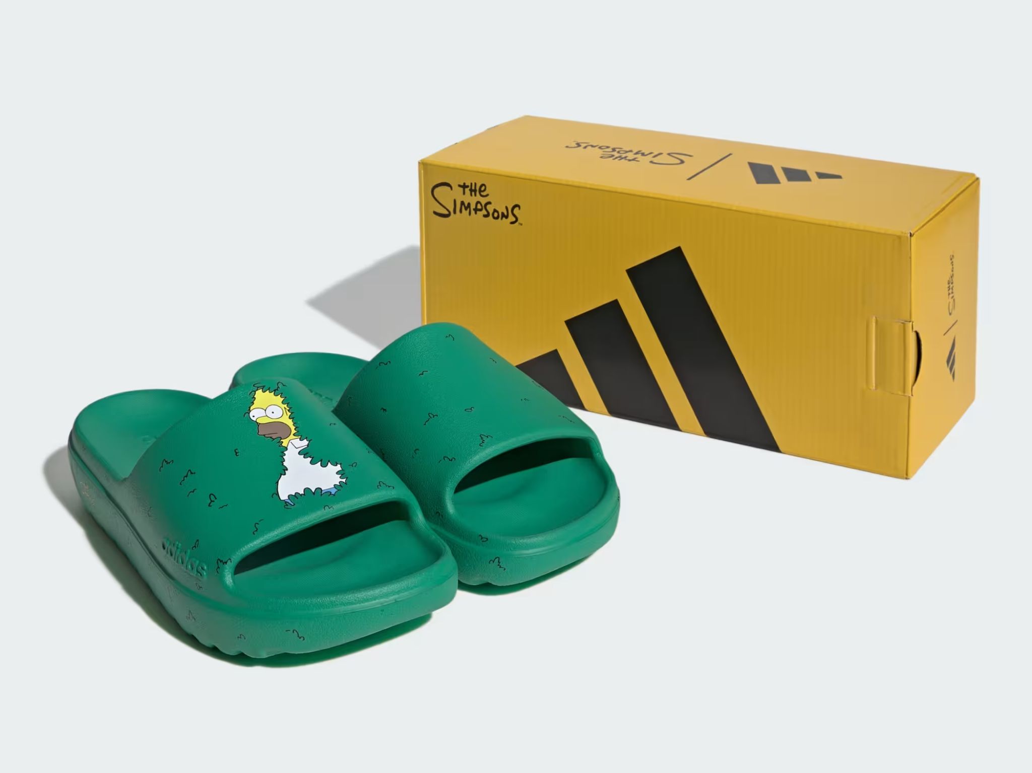 Adidas The Simpsons Adilette Lumia Slides ©Image Credit: Adidas