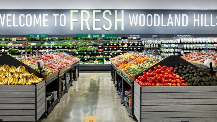 Amazon is closing all Fresh and Go stores but is betting big on Whole Foods and same-day grocery delivery. | ©Image Credit: Amazon