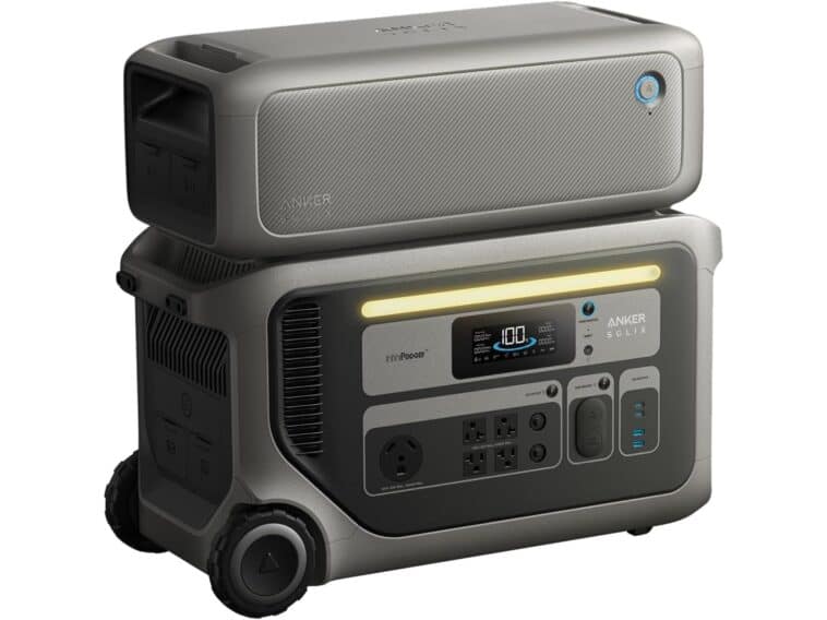 anker solix f3800 portable power station Anker SOLIX F3800 Plus Portable Power Station + Extra Battery (SC) main image 1