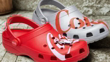 Coca-Cola x Crocs clogs bring soda-inspired style to your feet. | ©Image Credit: Crocs