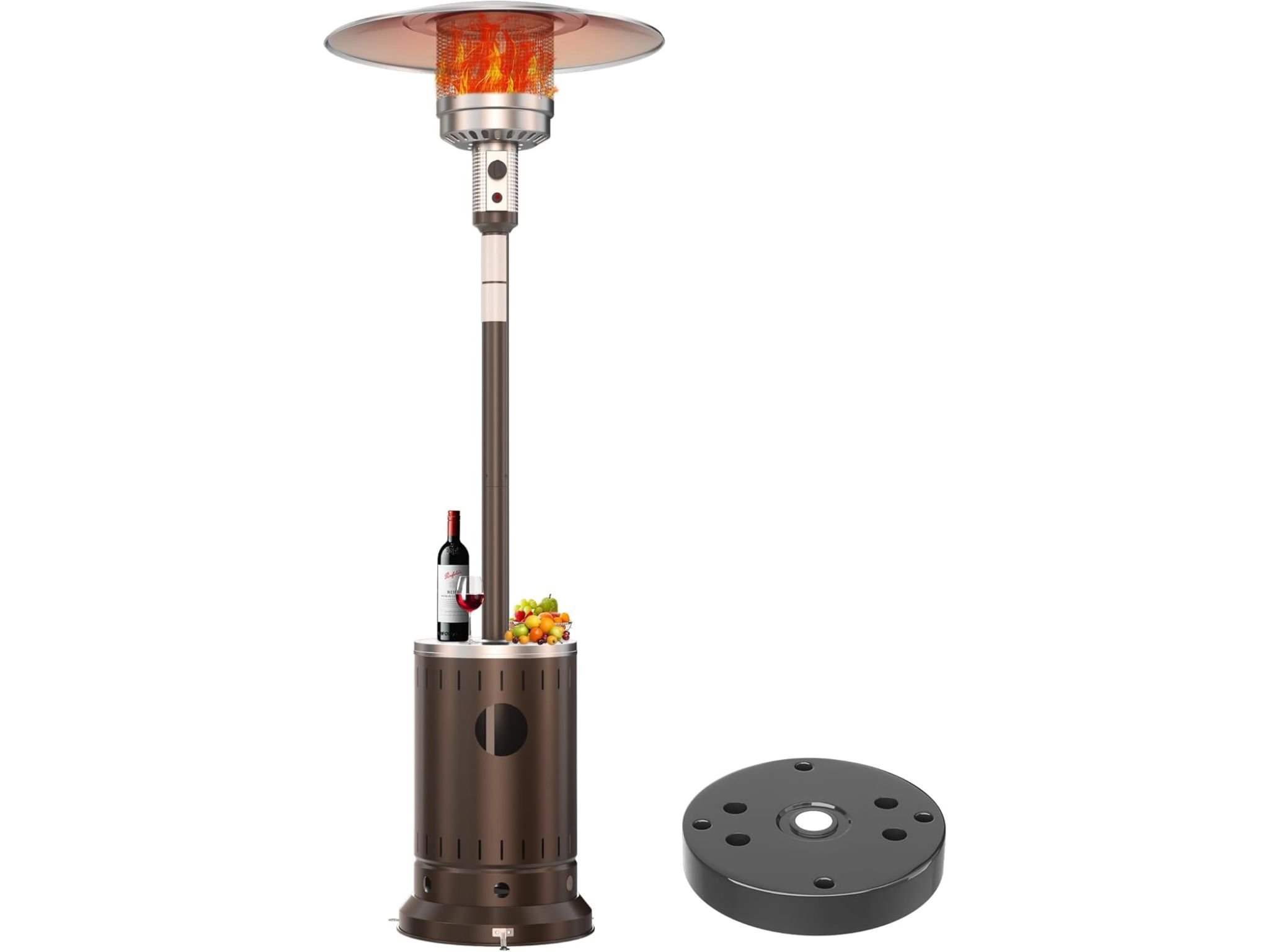 DiamondForge 50,000 BTU patio heater ©Image Credit: DiamondForge