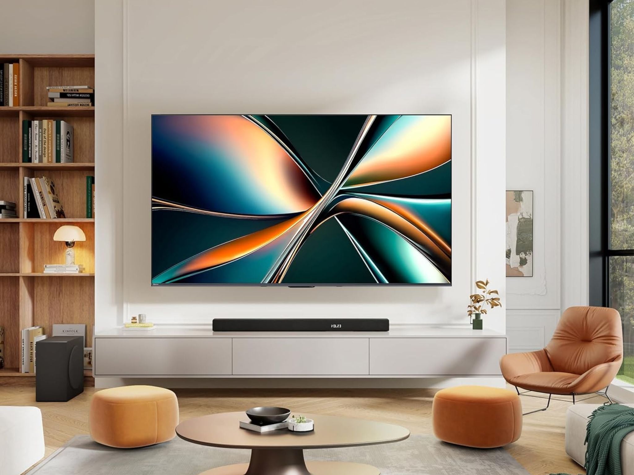 Hisense U6 mini-LED TV ©Image Credit: Hisense
