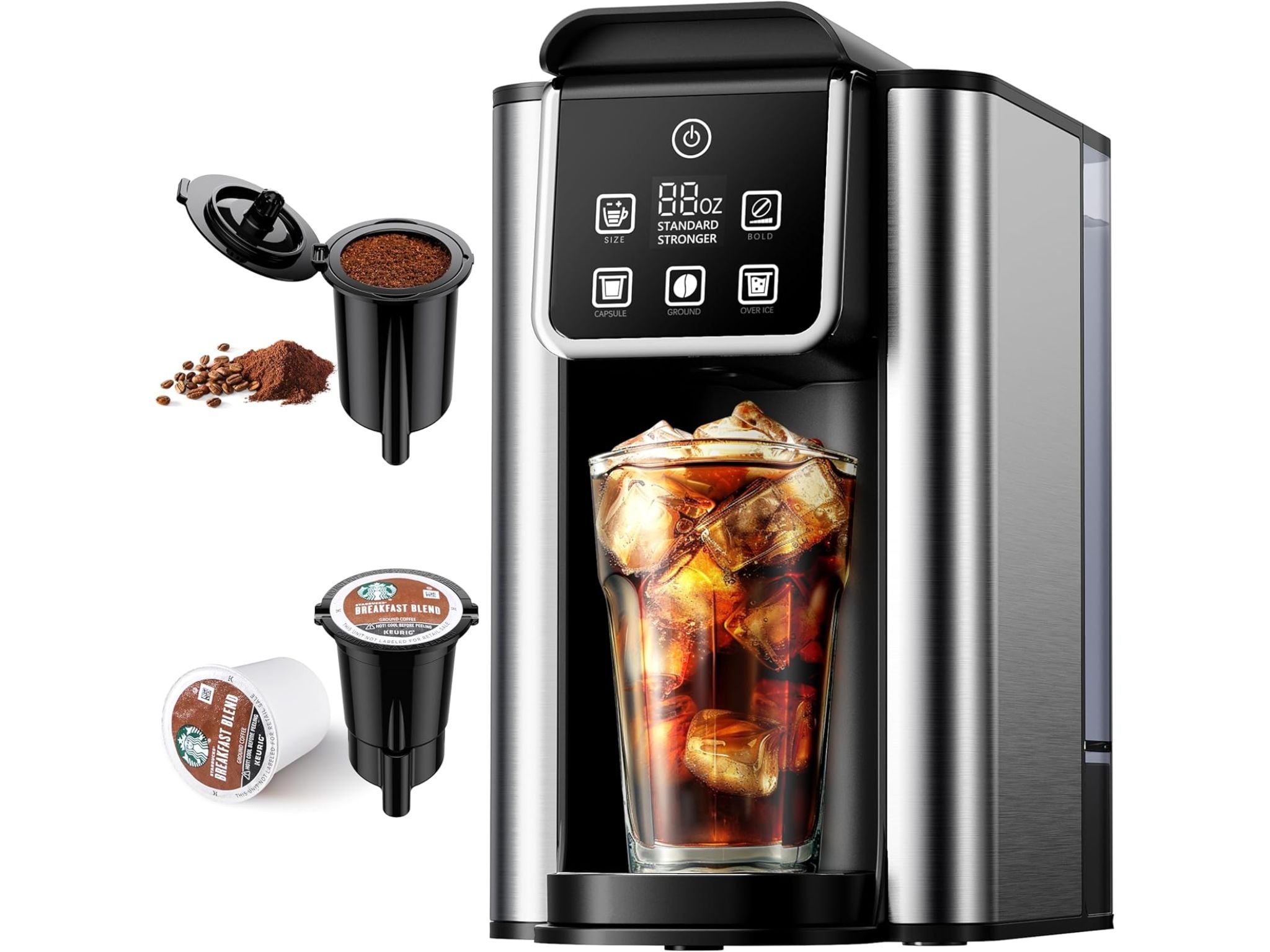 KIDISLE Hot & Iced Coffee Maker ©Image Credit: KIDISLE