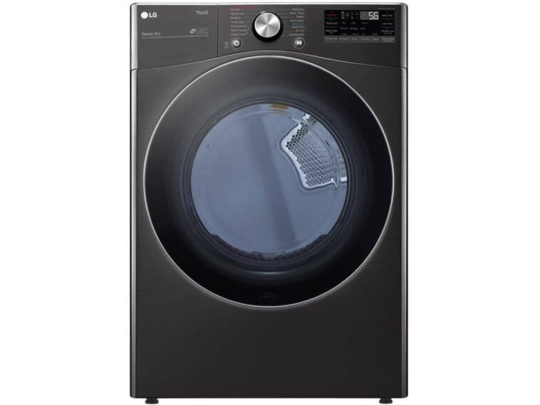 LG 7.4 Cu. Ft. Vented SMART Stackable Electric Dryer ©Image Credit: LG