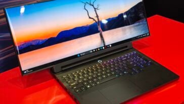 Lenovo unveils laptop with a screen that rolls out horizontally 1