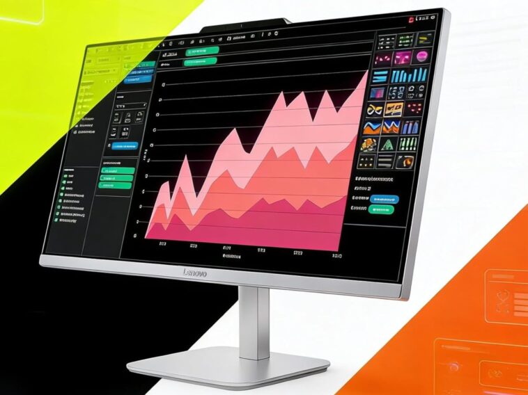 Lenovo A100 All-in-One Desktop Computer ©Image Credit: Lenovo