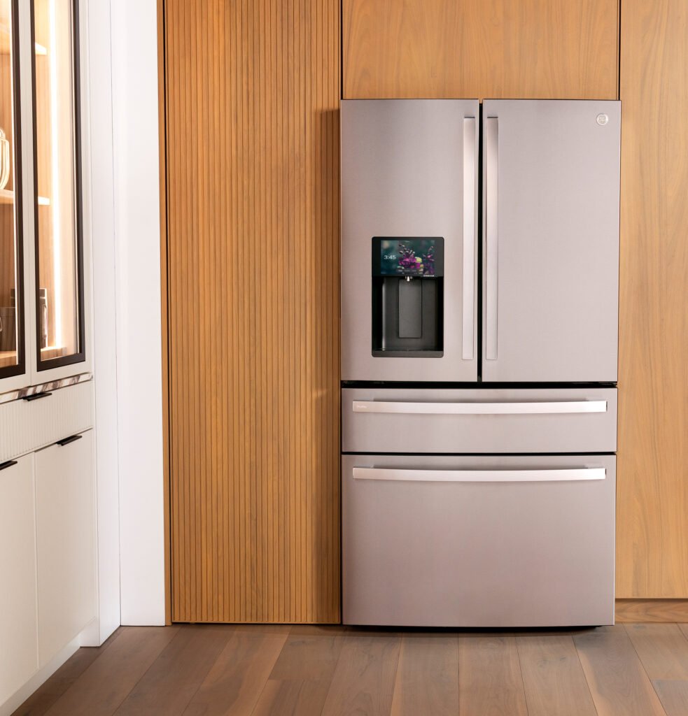 GE Profile Smart 4-Door French-Door Refrigerator with Kitchen Assistant ©Image Credit: Dreame