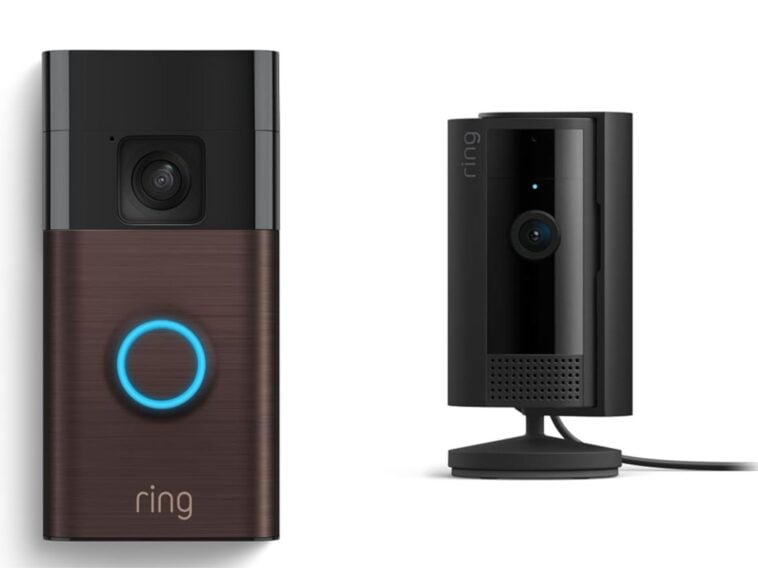 Ring Battery Doorbell with Ring Indoor Cam 2nd Gen ©Image Credit: Ring