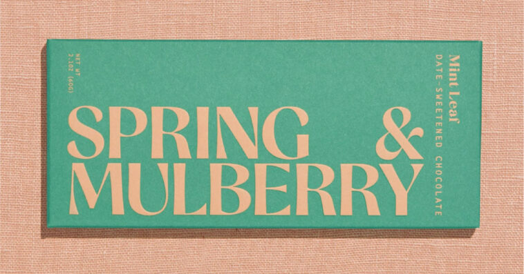 Spring & Mulberry recalls select Mint Leaf Date-Sweetened chocolate bars nationwide. | ©Image Credit: Spring & Mulberry