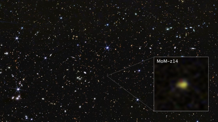Astronomers confirm one of the earliest known galaxies | ©Image Credit: nasa.gov