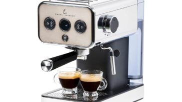 Emeril Lagasse Pro Espresso Machine ©Image Credit: Emeril Lagasse