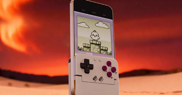 Pocket Taco turns your iPhone into a Game Boy 1 Pocket Taco packs retro charm and modern convenience in one tiny, foldable controller. | ©Image Credit: GameSir