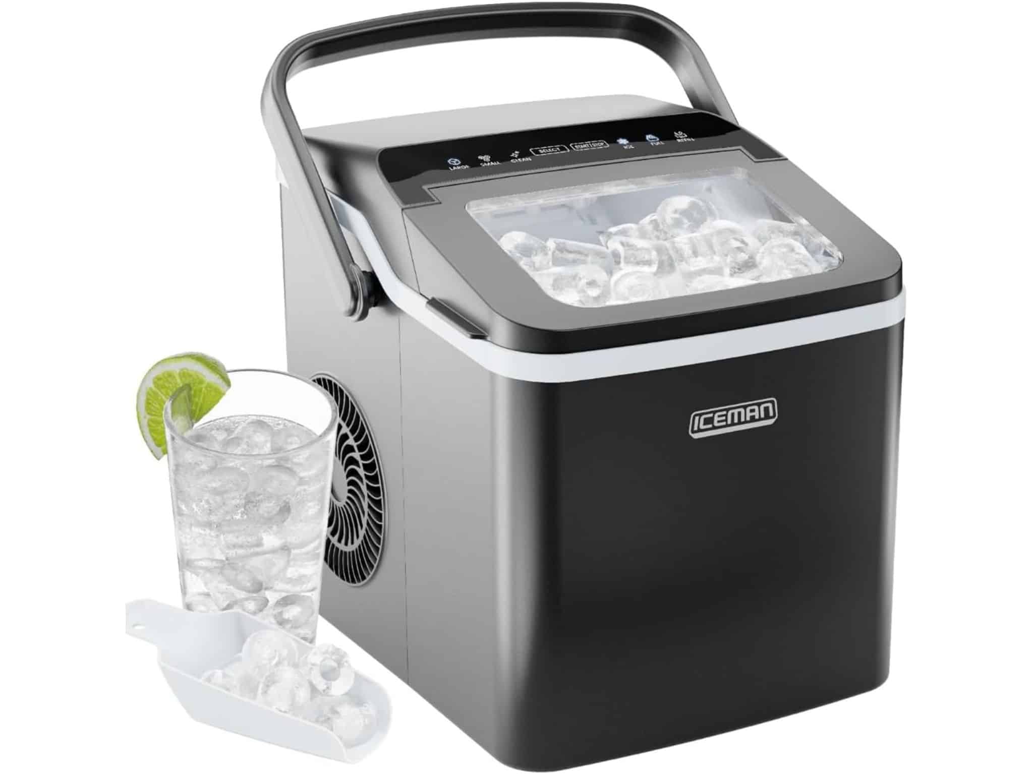 ICEMAN Dual-Size Ice Maker ©Image Credit: ICEMAN