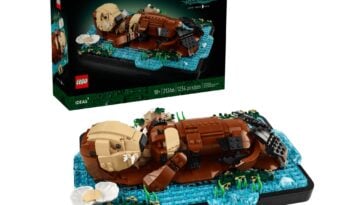 LEGO Floating Sea Otters ©Image Credit: LEGO