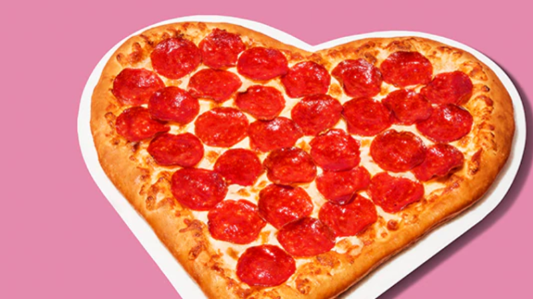 Pizza Hut revives heart pizza for Valentine’s ©Image Credit: Pizza Hut