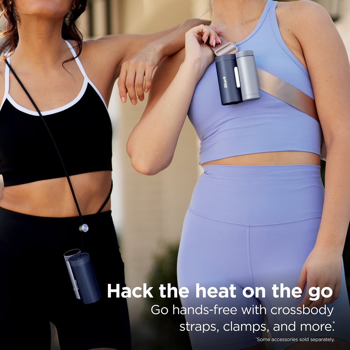 Beat rising temps with the Shark ChillPill. Wearable, portable, and stylish—your ultimate personal cooler | ©Image Credit: Shark