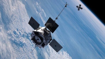 Van Allen Probe A, after 14 years in orbit, reenters Earth’s atmosphere today. | ©Image Credit: NASA