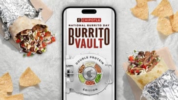 National Burrito Day game returns with double protein twist | ©Image Credit: Chipotle