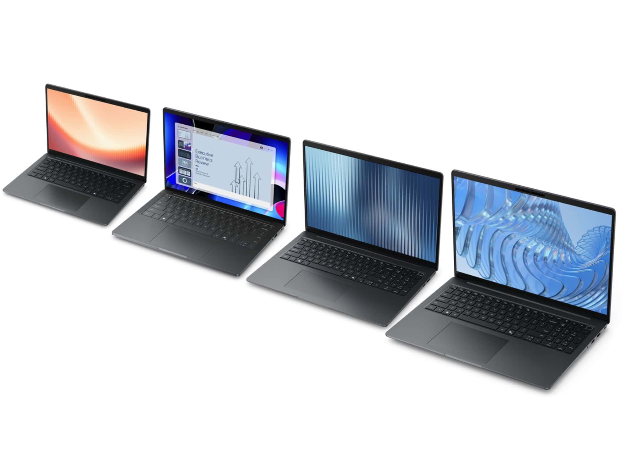 Dell's new laptop lineup ©Image Credit: Dell