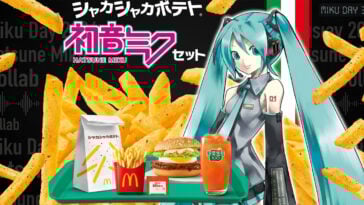 McDonald’s Japan celebrates Miku Day with a limited-time Hatsune Miku meal. | ©Image Credit: black_convoy / Instagram