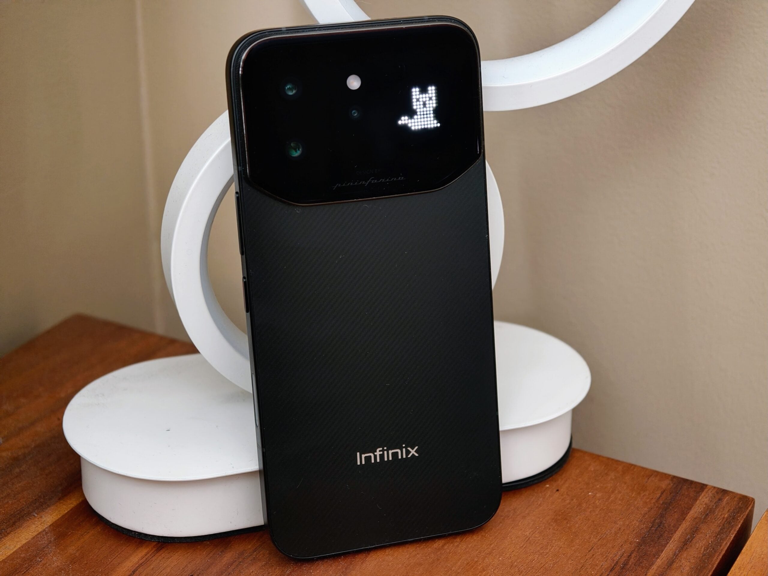 The Infinix Note 60 Ultra gets an automotive-inspired design from Pininfarina ©Image Credit: Infinix